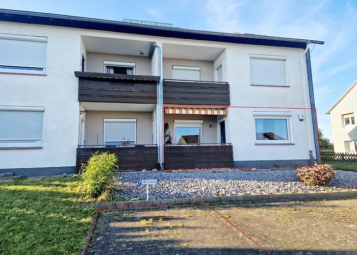 Ferienwohnung Sonnenhang Im Boho-Stil Mit Balkon